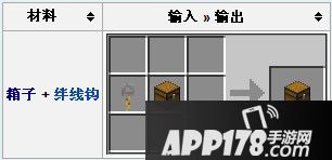 我的世界陷阱箱合成表