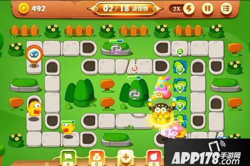 保卫萝卜3公园第36关<a href=http://www.app178.com/gonglue/ target=_blank class=infotextkey>攻略</a>