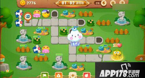 保卫萝卜3公园第58关<a href=http://www.app178.com/gonglue/ target=_blank class=infotextkey>攻略</a>