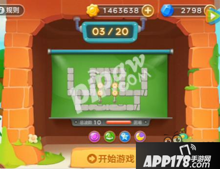 保卫萝卜3公园楼层03攻略 公园楼层03怎么过