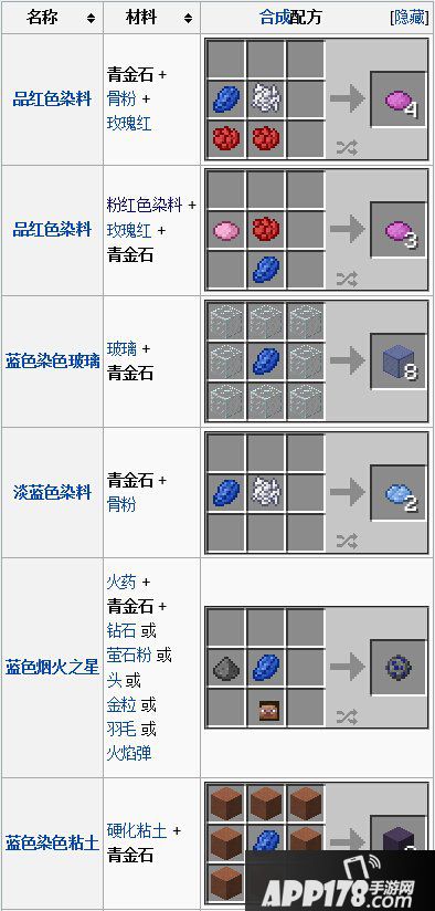 我的世界青金石用途介绍