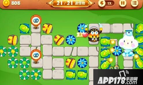保卫萝卜3公园主题 公园第42关通关攻略