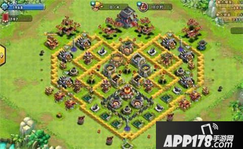 陌陌争霸8本防御阵布局推荐