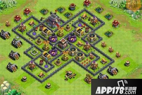 陌陌争霸8本防御阵布局推荐