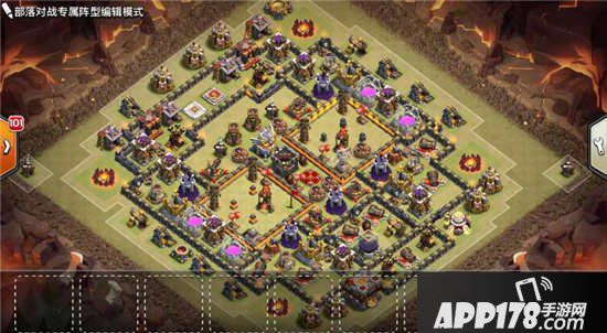 部落冲突10月新版11本部落战阵型分享