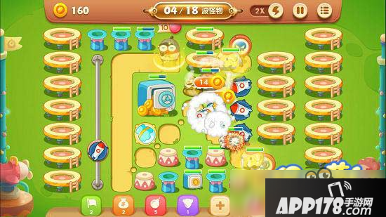 保卫萝卜3游乐场第27关图文攻略 游乐场第27关金萝卜通关布阵