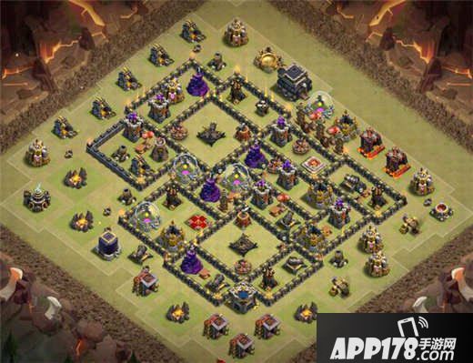 部落冲突九本部落战阵型