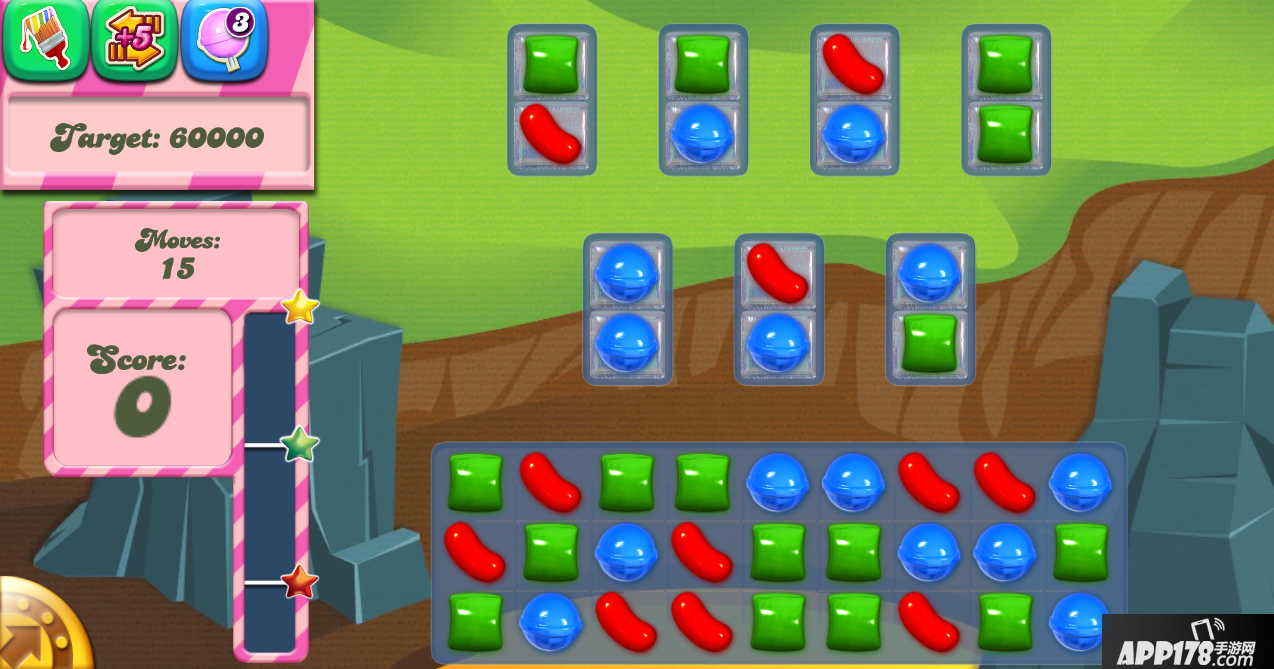 糖果传奇第31关图文攻略