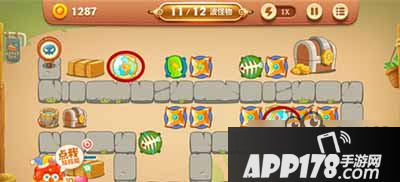 保卫萝卜3忍者镖炮塔与抢夺宝箱