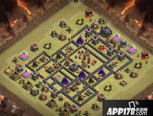 部落冲突九本部落战阵型