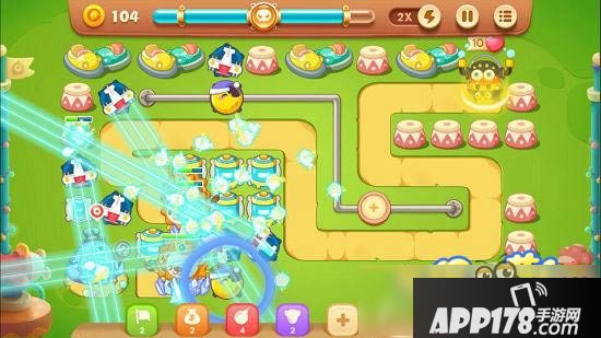 保卫萝卜3游乐场第30关图文攻略 游乐场第30关金萝卜通关布阵