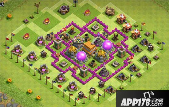 部落冲突6本毕业阵分享