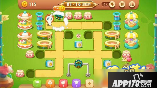 保卫萝卜3游乐场第31关图文攻略 游乐场第31关金萝卜通关布阵