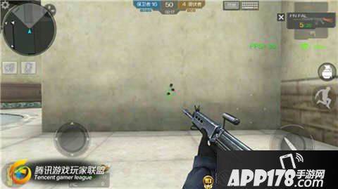 CF手游FNFAL实战弹道测试