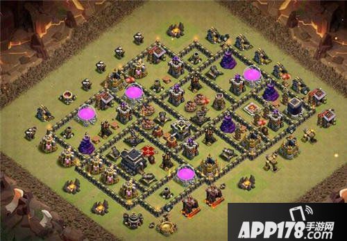 部落冲突狐狸大神自制九本部落战阵型分享