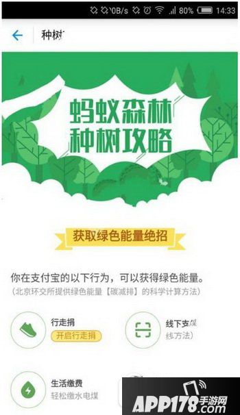 蚂蚁森林怎么获取别人的绿色能量 支付宝蚂蚁森林抢能量技巧1
