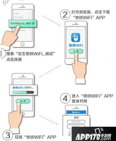 花生地铁wifi怎么用 花生地铁wifi使用教程图解3