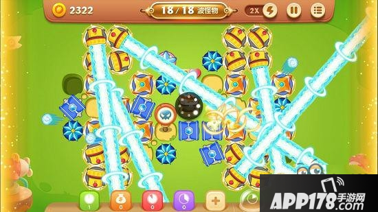 《保卫萝卜3》游乐场第51关金萝卜通关攻略