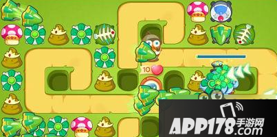 保卫萝卜3游乐场第60关金萝卜攻略快速找到隐藏炮塔