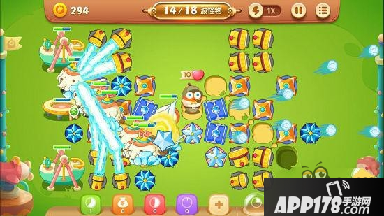 《保卫萝卜3》游乐场第51关金萝卜通关攻略