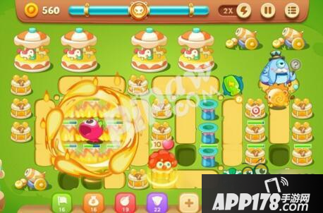 保卫萝卜3游乐场50关怎么过 游乐场50关攻略