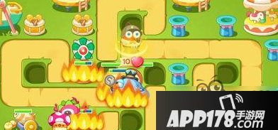 保卫萝卜3游乐场第60关金萝卜攻略快速找到隐藏炮塔