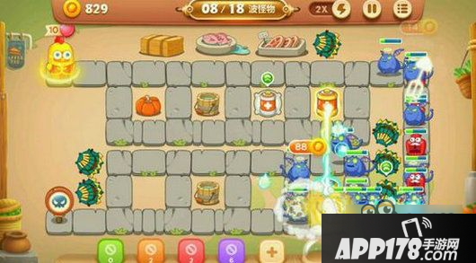 保卫萝卜3燃爆新春第4关怎么过 新春地图4关攻略