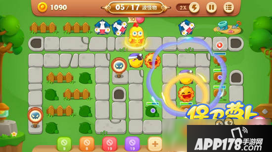 保卫萝卜3燃爆新春第6关金萝卜攻略 爆竹关卡第6关攻略