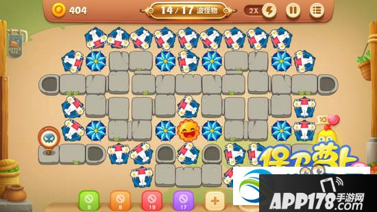 保卫萝卜3燃爆新春3怎么过？第3关快速通关攻分享