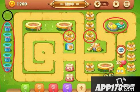 保卫萝卜3燃爆新春8关金萝卜怎么打 新春地图8关攻略