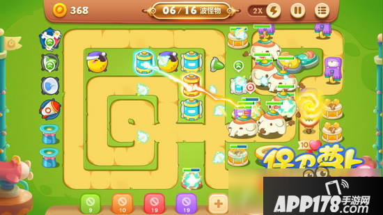 保卫萝卜3燃爆新春第8关金萝卜攻略 爆竹关卡第8关攻略