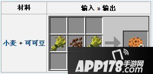 我的世界曲奇合成方式介绍