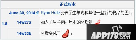 我的世界生羊肉 
