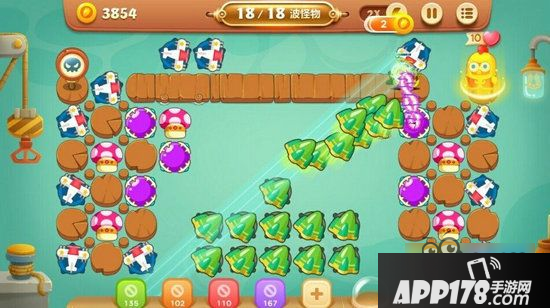 保卫萝卜3春暖花开1关怎么过 春暖花开1关金萝卜攻略