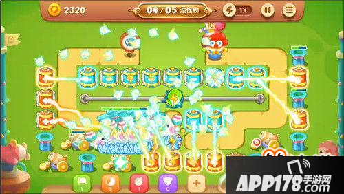 保卫萝卜3手游冒险模式游乐场 第5关金萝卜攻略