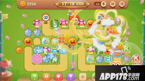 保卫萝卜3手游冒险模式游乐场 第21关金萝卜攻略