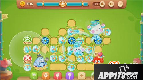 保卫萝卜3手游冒险模式游乐场 第10关金萝卜攻略