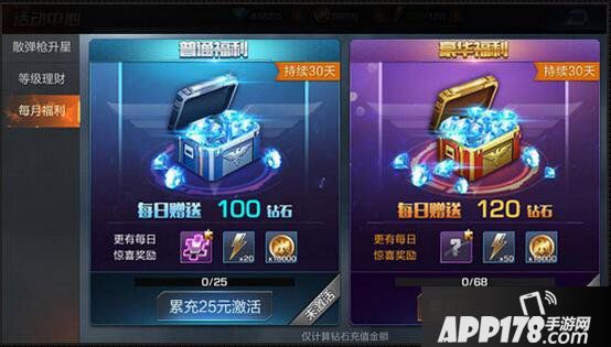 《魂斗罗归来》每月福利享不停 钻石体力天天送！