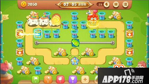 保卫萝卜3手游冒险模式游乐场 第5关金萝卜攻略