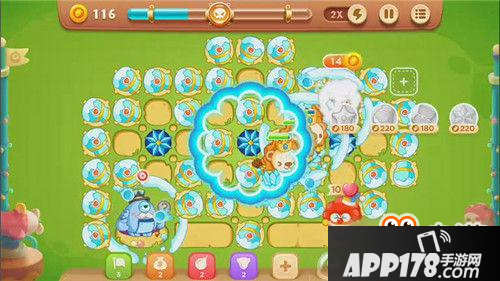 保卫萝卜3手游冒险模式游乐场 第10关金萝卜攻略