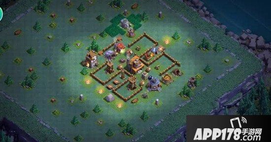 部落冲突夜世界4本阵型