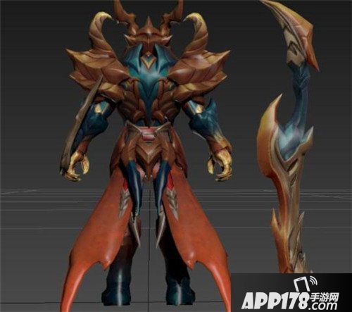 王者荣耀铠新皮肤曝光 魔龙铠甲模型速递