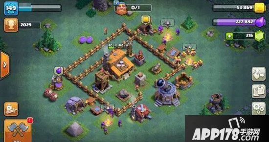 部落冲突夜世界3本阵型