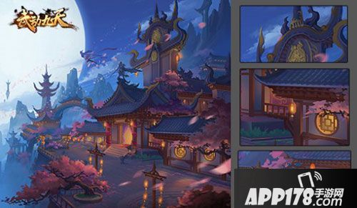 武动九天场景原画