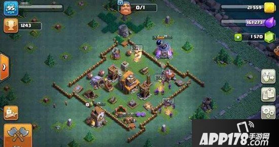 部落冲突夜世界4本阵型