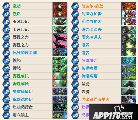 炉石传说登顶节奏德 炉石传说节奏德卡组