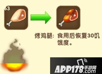 迷你世界烤鸡腿合成表详情 烤鸡腿怎么制作