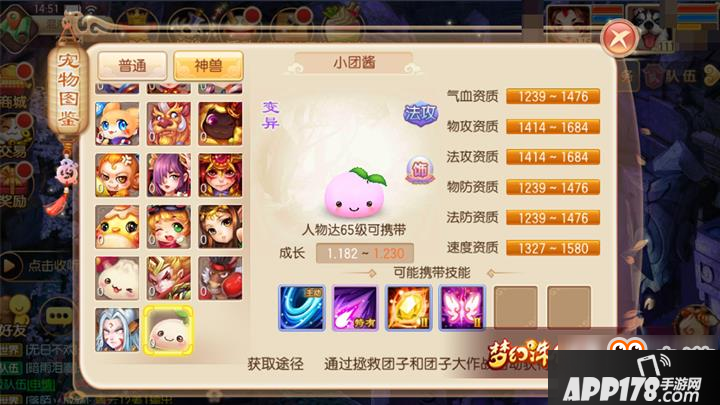 梦幻诛仙手游小团酱怎样培养 小团酱性能解读