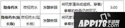 我的世界隐身药水延长版制作方法 8分钟隐身药水怎么做