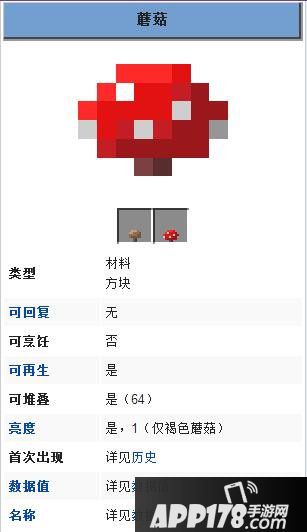 我的世界红色蘑菇属性介绍 红色蘑菇有什么作用